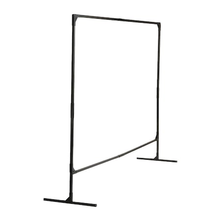 Wilson 19-Guage Steel Tubing, 6 ft L., 6 W., 6 H., Black 36336